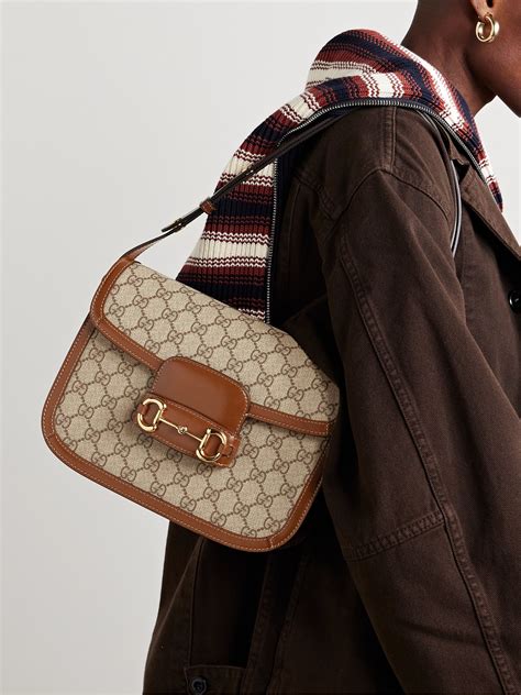 gucci horsebit 1955 leather shoulder bag|Gucci Horsebit 1955 for sale.